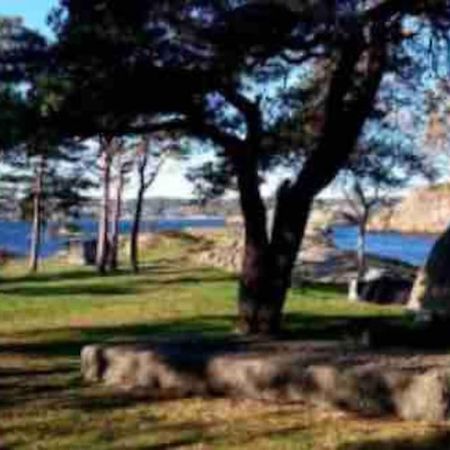 Idyllisk Lite Anneks Med Enestaende Uteplass Larvik Extérieur photo